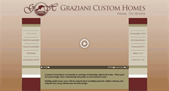 Desktop Screenshot of grazianihomes.com
